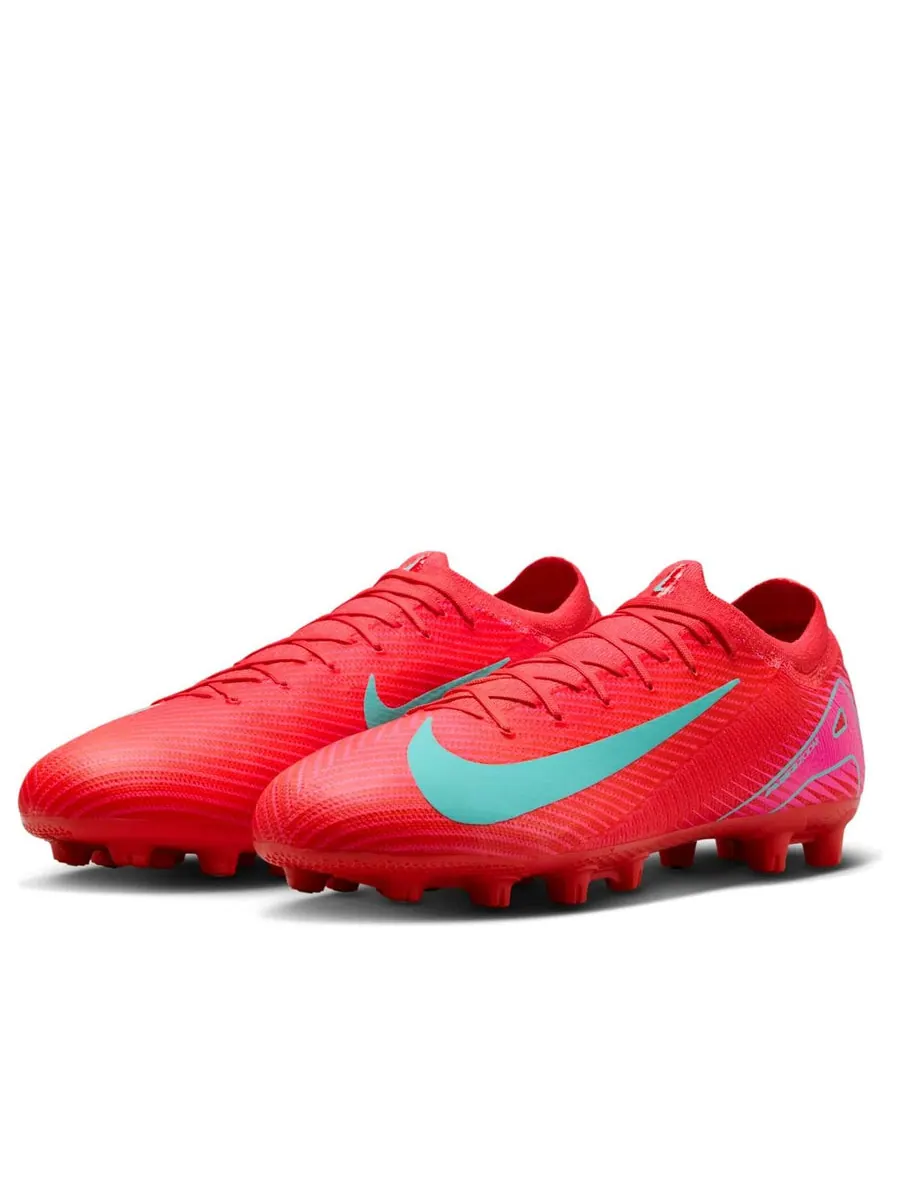 Кроссовки Nike Mercurial Vapor 16 Pro HG 'Ember Glow Aurora Green' — изображение 3 из 6, красный