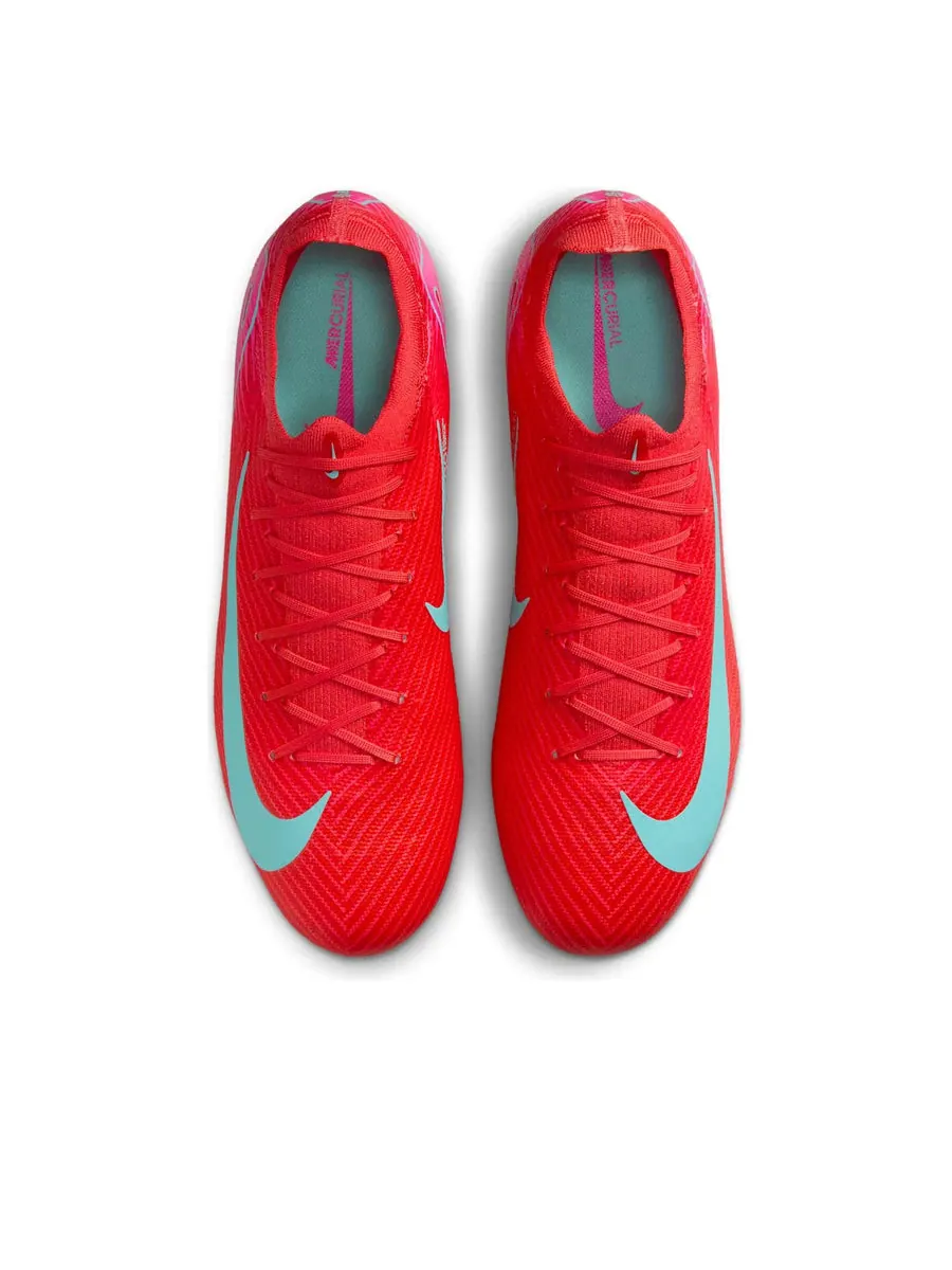 Кроссовки Nike Mercurial Vapor 16 Pro HG 'Ember Glow Aurora Green' — изображение 4 из 6, красный