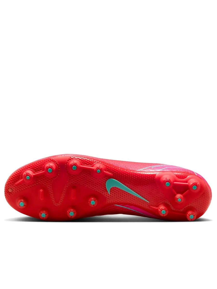 Кроссовки Nike Mercurial Vapor 16 Pro HG 'Ember Glow Aurora Green' — изображение 6 из 6, красный