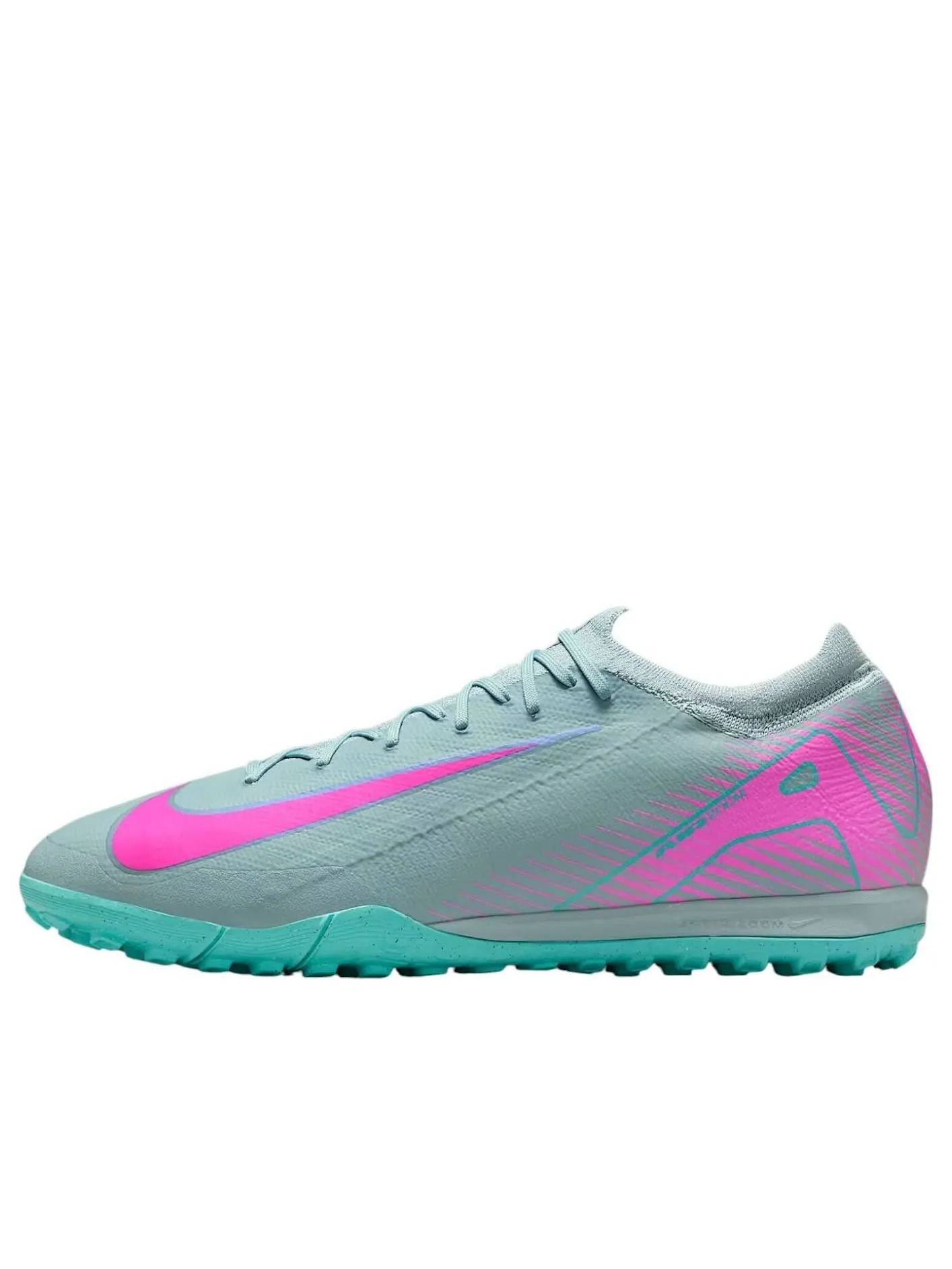Кроссовки Nike Mercurial Vapor 16 Pro 'Ocean Cube Pink Blast' — изображение 1 из 6, зеленый