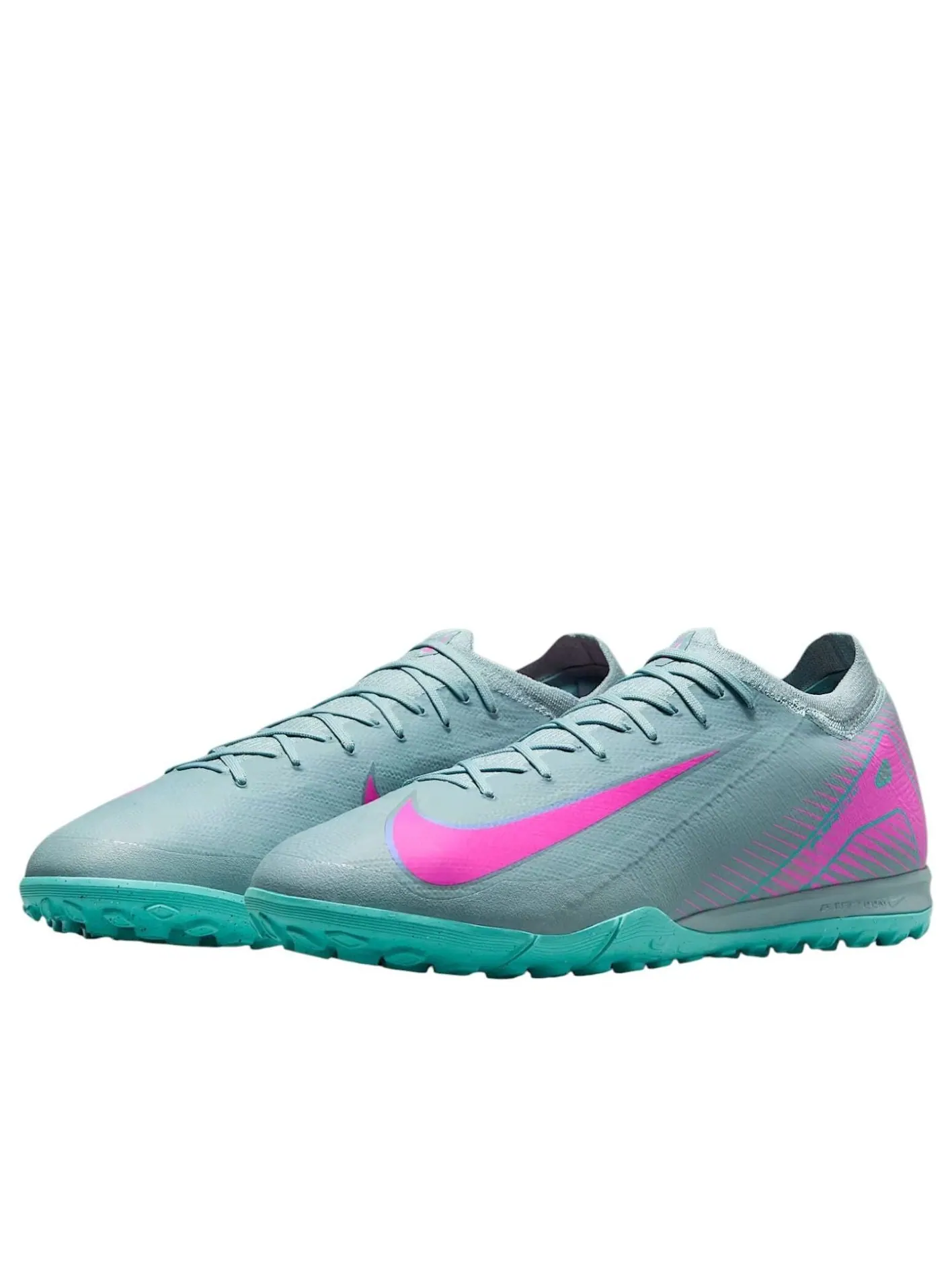 Кроссовки Nike Mercurial Vapor 16 Pro 'Ocean Cube Pink Blast' — изображение 3 из 6, зеленый