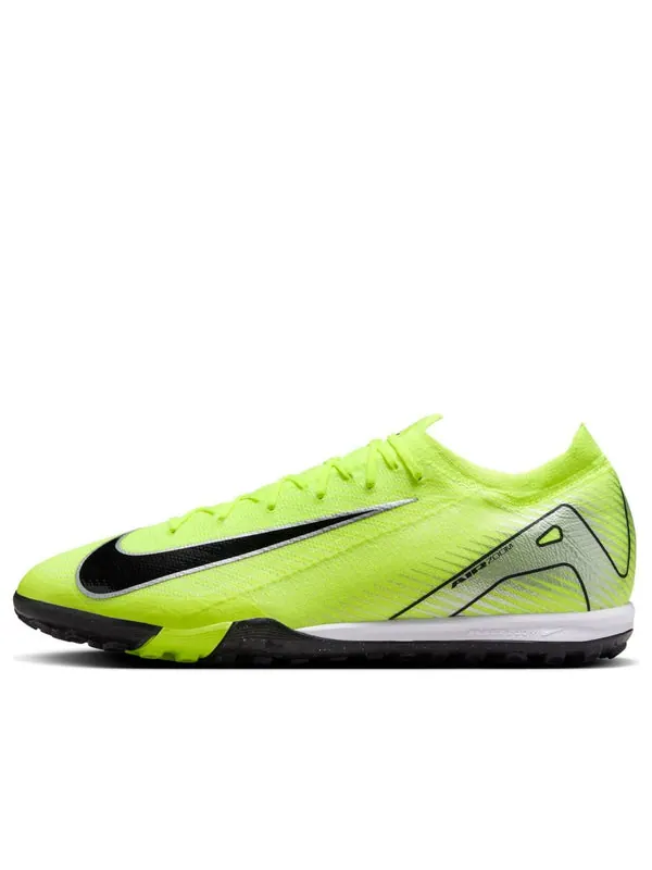 Кроссовки mercurial vapor 16 pro tf 'volt black' Nike — изображение 1 из 4, зеленый/черный