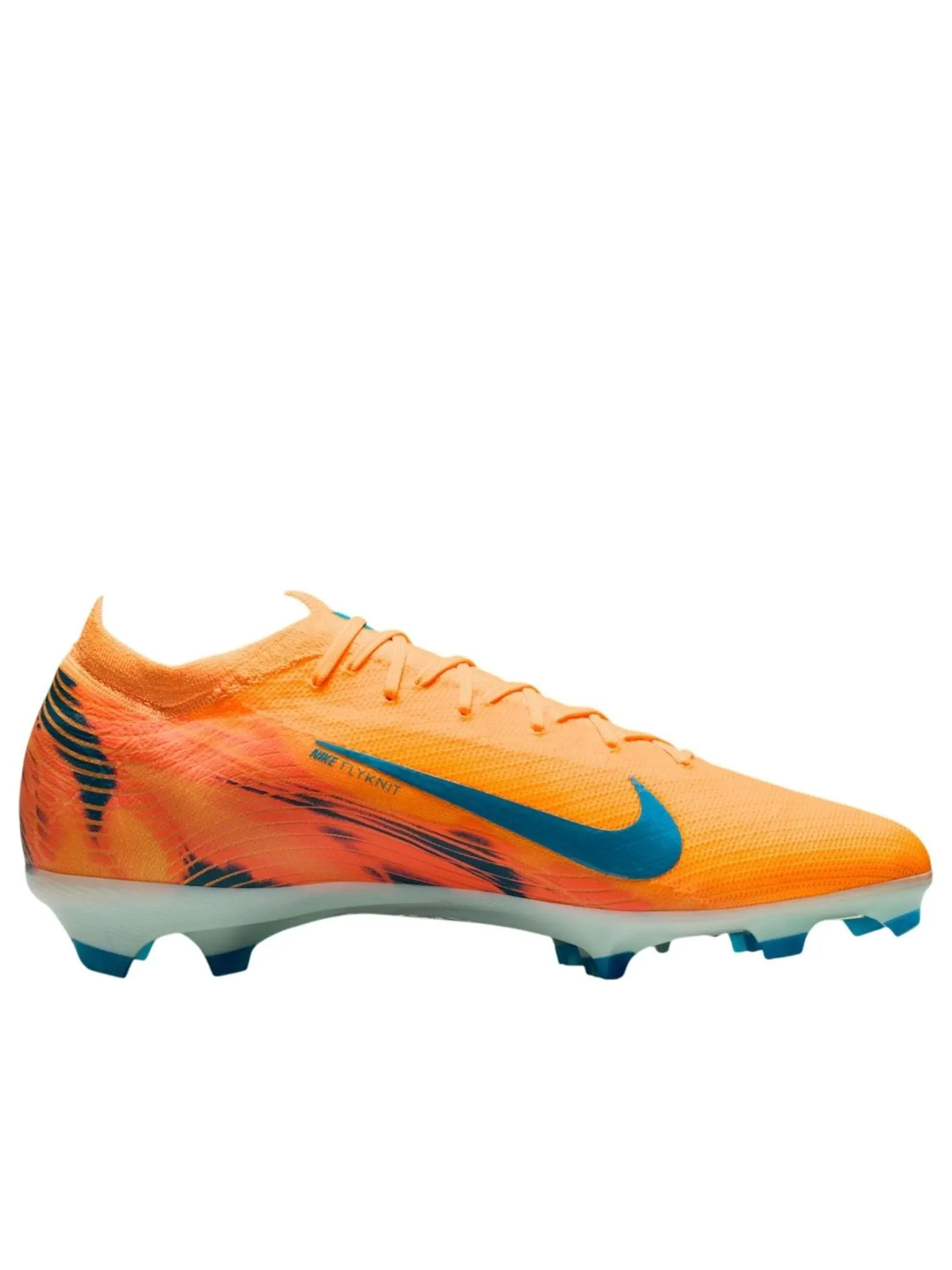 Кроссовки Nike x Kylian Mbappé Mercurial Vapor 16 Elite FG 'Melon Tint' — изображение 2 из 6, желтый