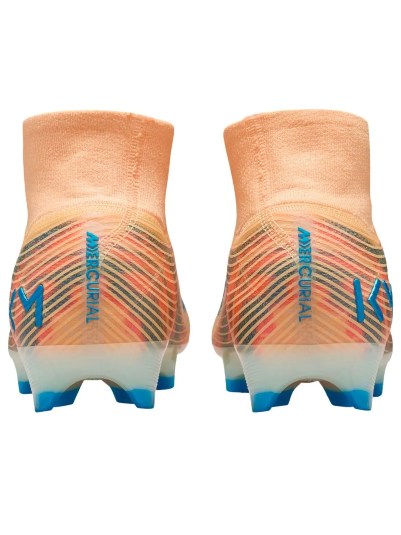 Кроссовки Nike x Kylian Mbappé Mercurial Superfly 10 Elite FG 'Melon Tint' — изображение 5 из 6, желтый