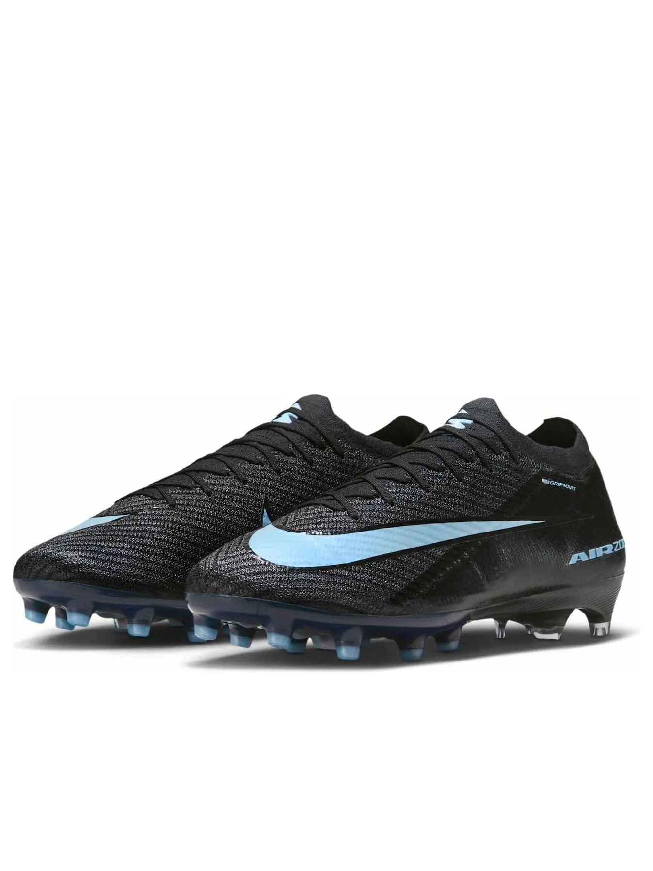 Кроссовки Nike Mercurial Air Zoom Vapor 16 Elite 'Black Ice Blue' — изображение 4 из 6, черный