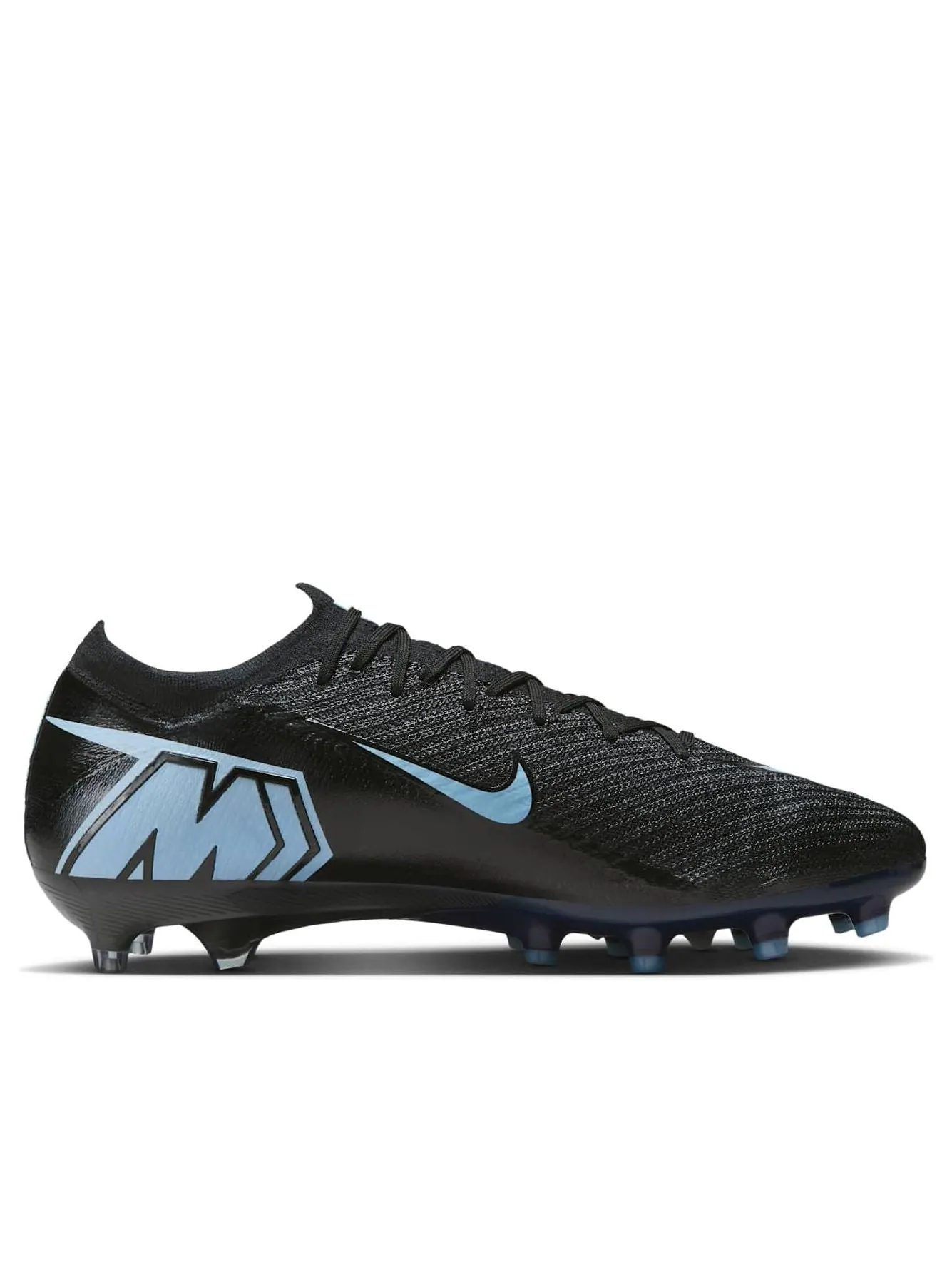 Кроссовки Nike Mercurial Air Zoom Vapor 16 Elite 'Black Ice Blue' — изображение 6 из 6, черный