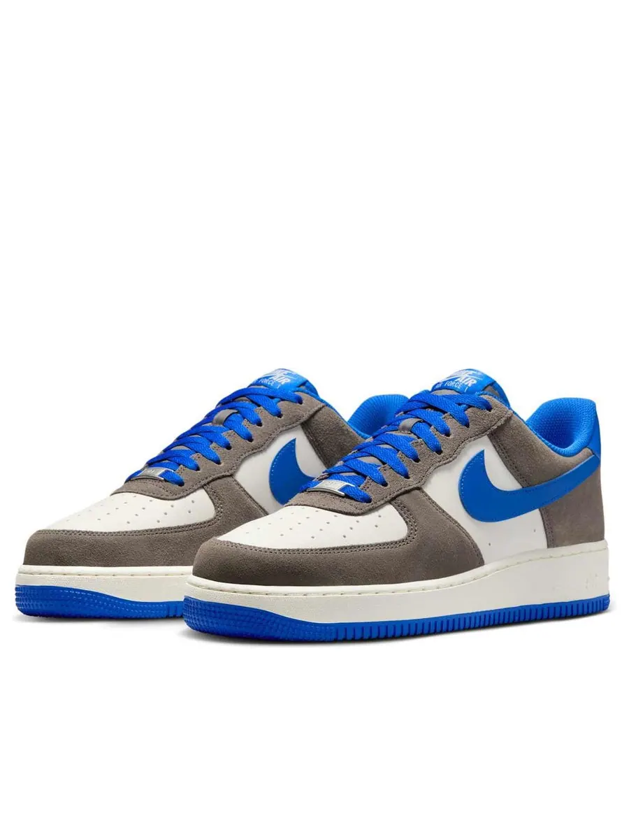 Кроссовки Nike Air Force 1 Low '07 LV8 'Cave Stone Hyper Royal' — изображение 3 из 6, белый
