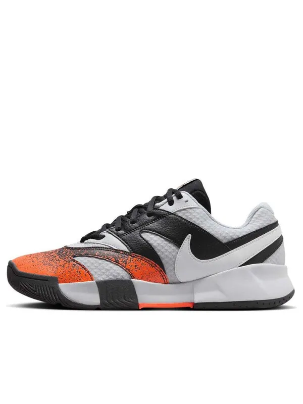 Кроссовки court lite 4 premium 'pure platinum black hyper crimson' Nike — изображение 1 из 4, платиновый/черный//белый