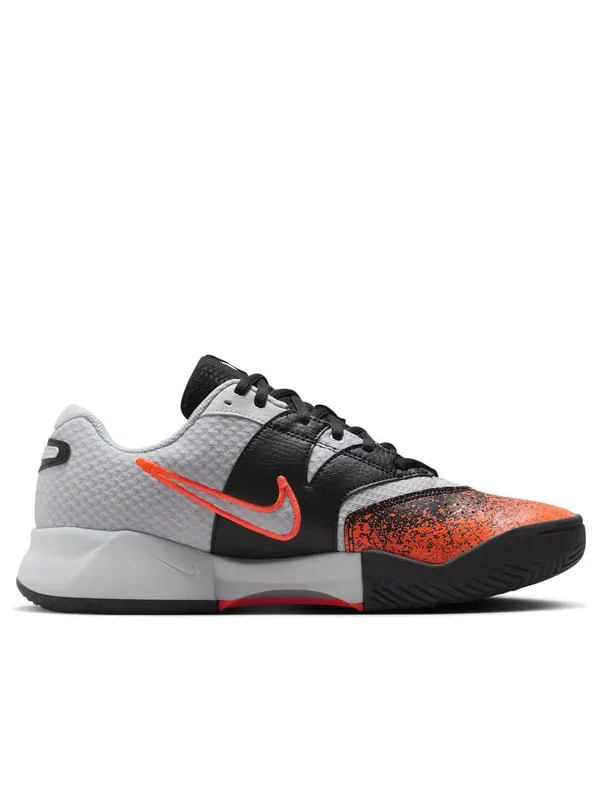 Кроссовки court lite 4 premium 'pure platinum black hyper crimson' Nike — изображение 2 из 4, платиновый/черный//белый