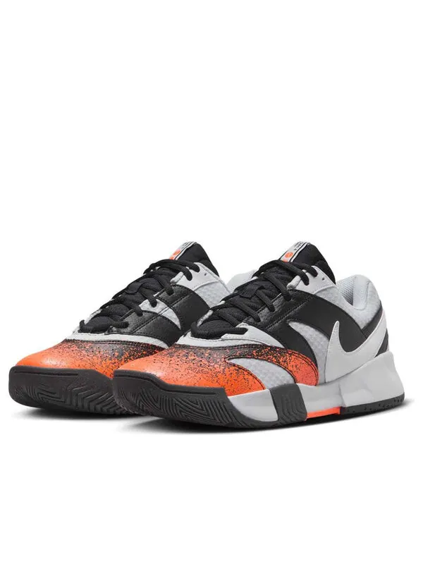 Кроссовки court lite 4 premium 'pure platinum black hyper crimson' Nike — изображение 3 из 4, платиновый/черный//белый