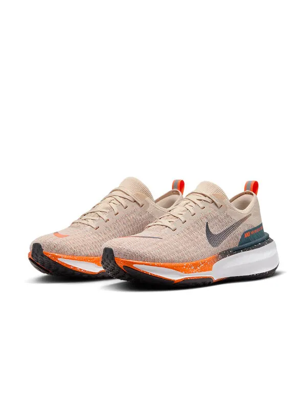 Кроссовки zoomx invincible run flyknit 3 'oatmeal safety orange' Nike — изображение 4 из 4