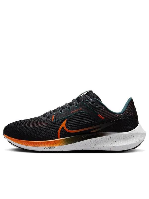 Кроссовки air zoom pegasus 40 Nike — изображение 1 из 4, черный/оранжевый