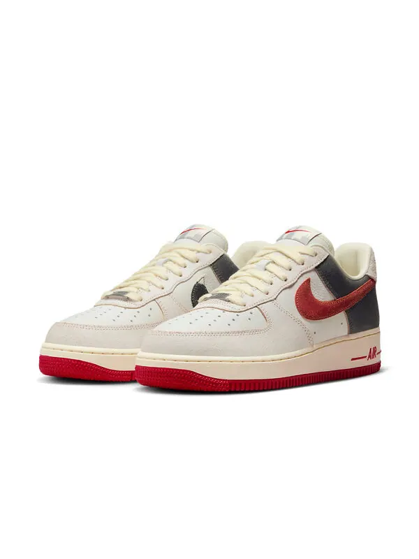 Кроссовки Nike Air Force 1 Low '07 Premium 'White Gym Red' — изображение 2 из 4, белый/красный