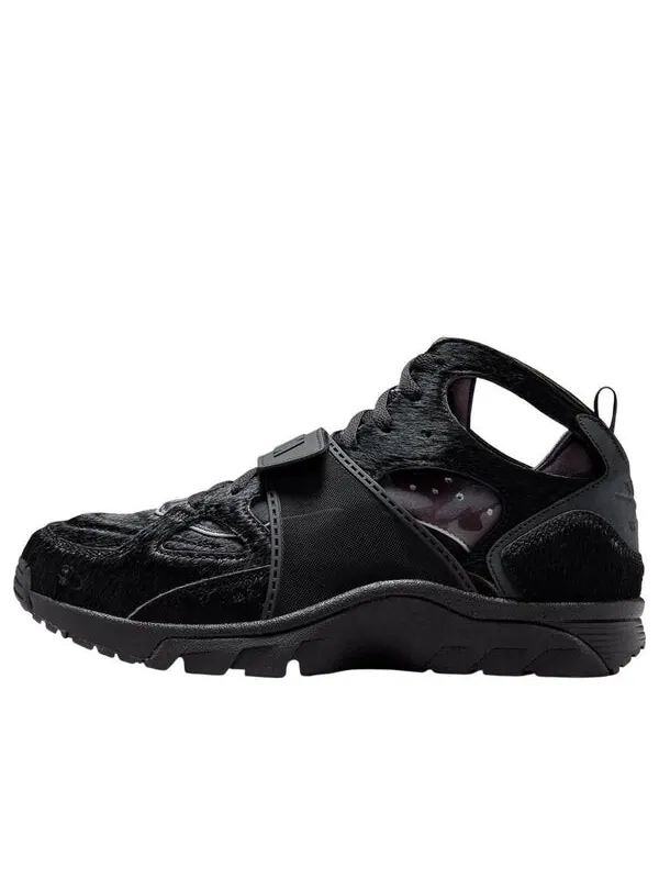 Кроссовки x corteiz air trainer huarache 'black pony' Nike — изображение 1 из 1, черный/черный/белый