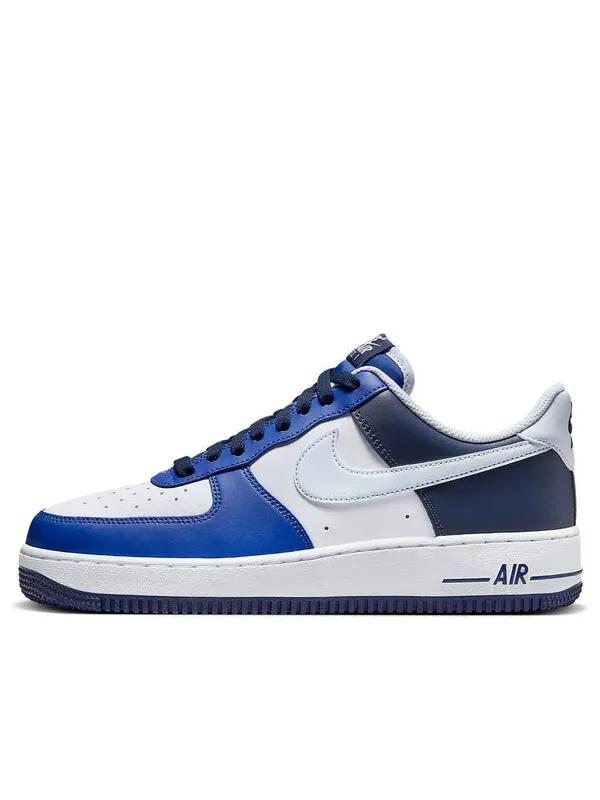 Кроссовки air force 1 низкие Nike — изображение 1 из 4, белый/серый//темно-синий