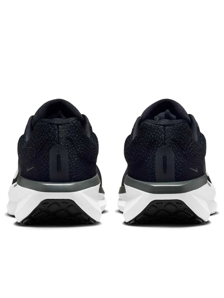 Кроссовки Nike Winflo 11 Extra Wide 'Black Grey White' — изображение 5 из 6, черный
