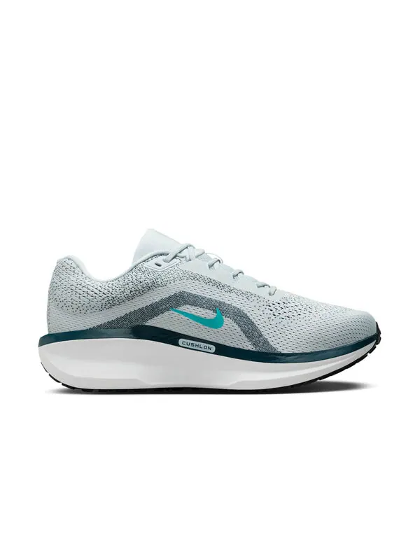 Кроссовки winflo 11 extra wide 'pure platinum dusty cactus' Nike — изображение 2 из 4, платиновый/темно-синий