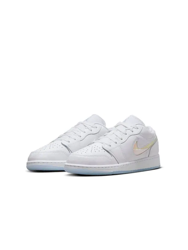 Кроссовки 1 низкие Air Jordan — изображение 3 из 4, белый