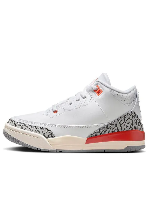 Кроссовки 3 ретро Air Jordan — изображение 1 из 4, белый///серый
