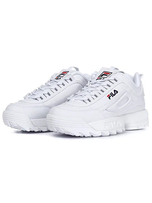 Кроссовки disruptor 2 low chunky sneakers white Fila — изображение 3 из 4, белый