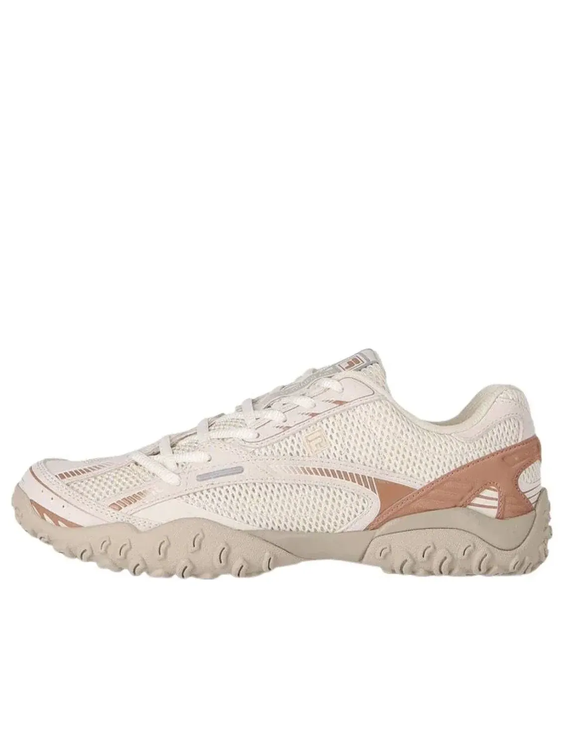 Кроссовки FILA Echappe LX v2 'Белый-коричневый-бежевый' — изображение 1 из 4