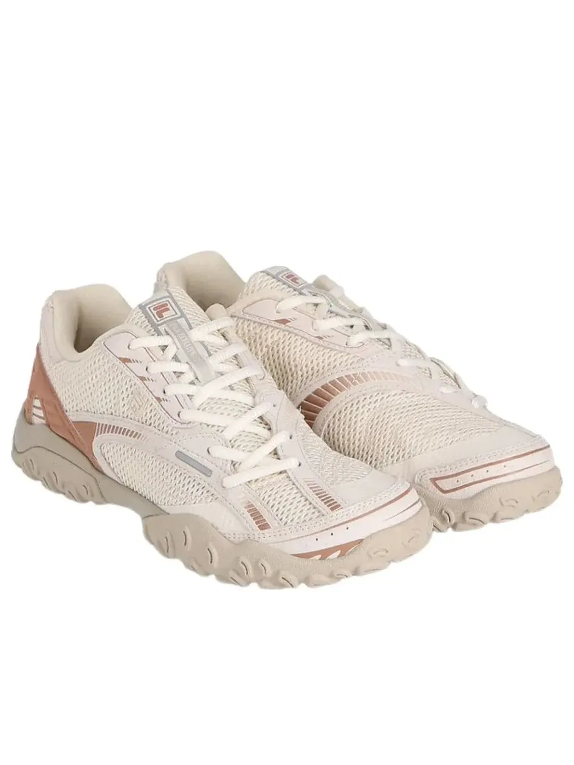 Кроссовки FILA Echappe LX v2 'Белый-коричневый-бежевый' — изображение 3 из 4
