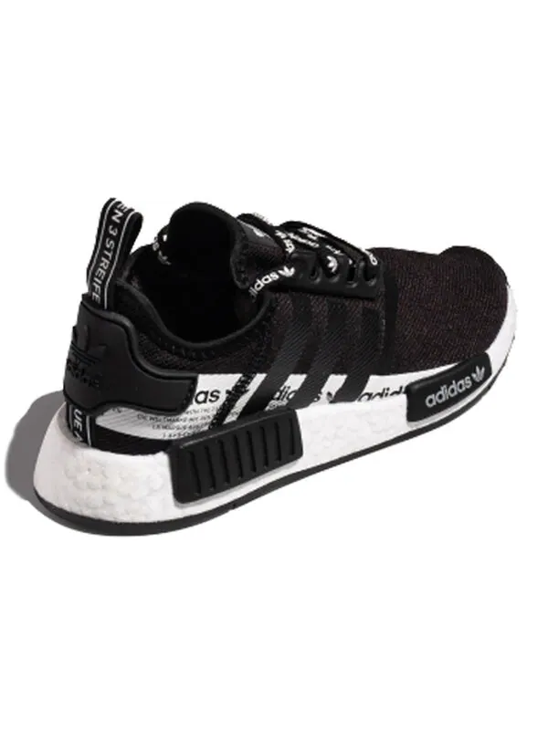 Кроссовки оригиналы nmd_r1 Adidas — изображение 3 из 4, черный/белый