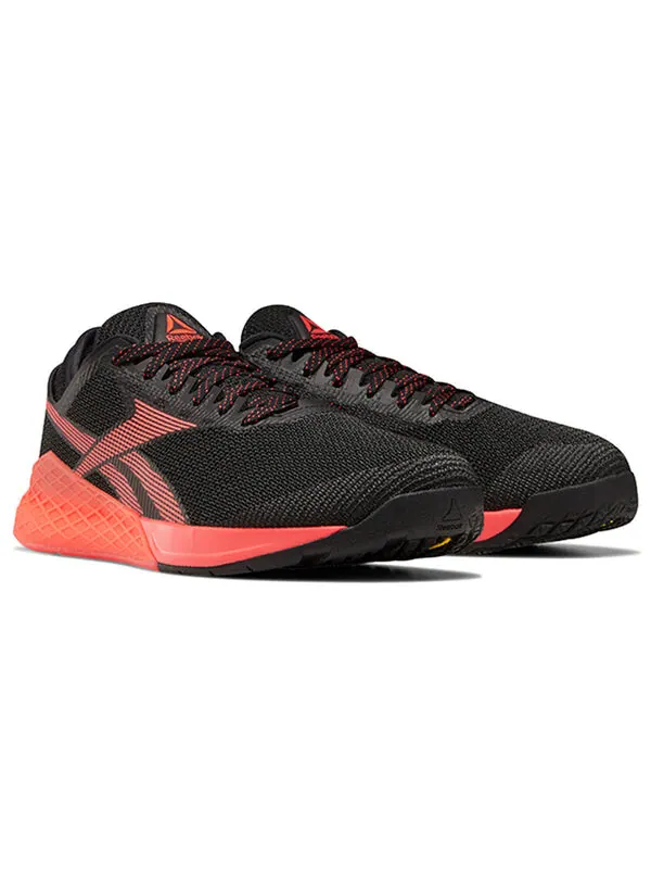 Кроссовки nano 9 'black neo red' Reebok — изображение 3 из 4, черный