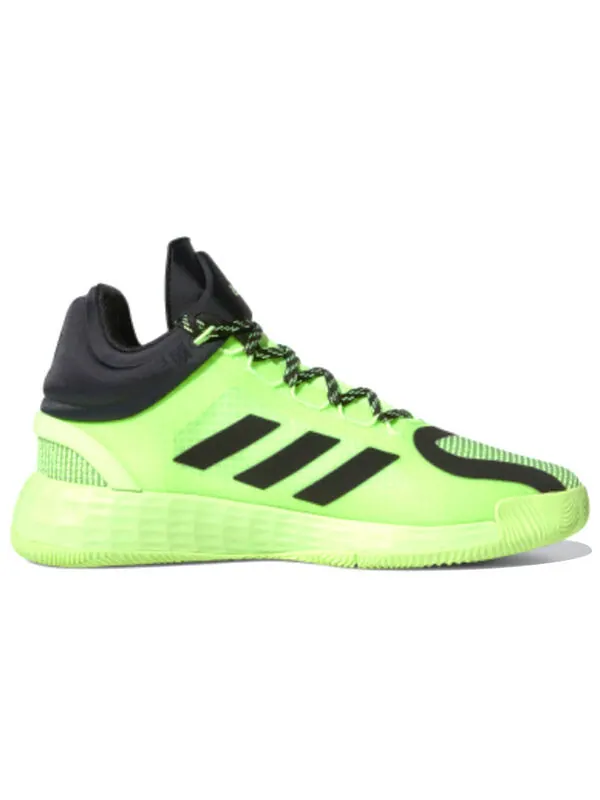 Кроссовки d rose 11 'signal green' Adidas — изображение 2 из 4, зеленый/черный