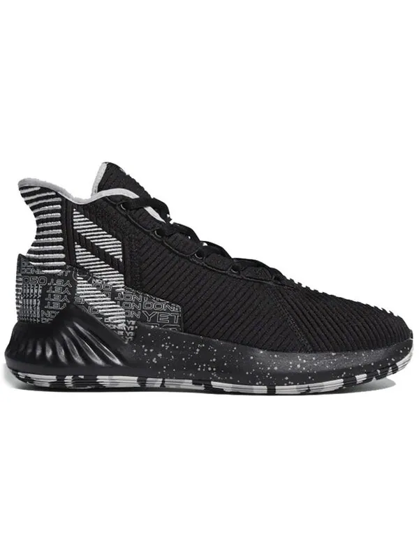 Кроссовки d rose 9 Adidas — изображение 2 из 4, черный