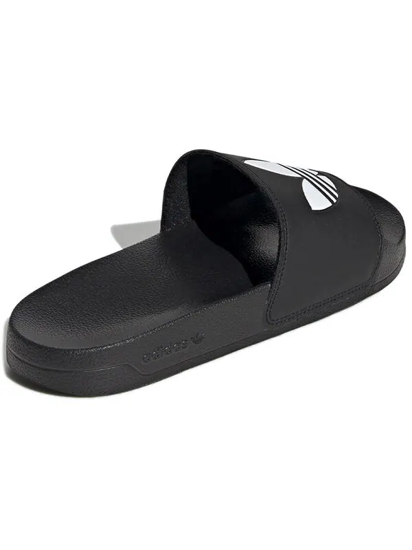 Тапочки adilette lite слайдеры Adidas — изображение 4 из 4, черный/белый