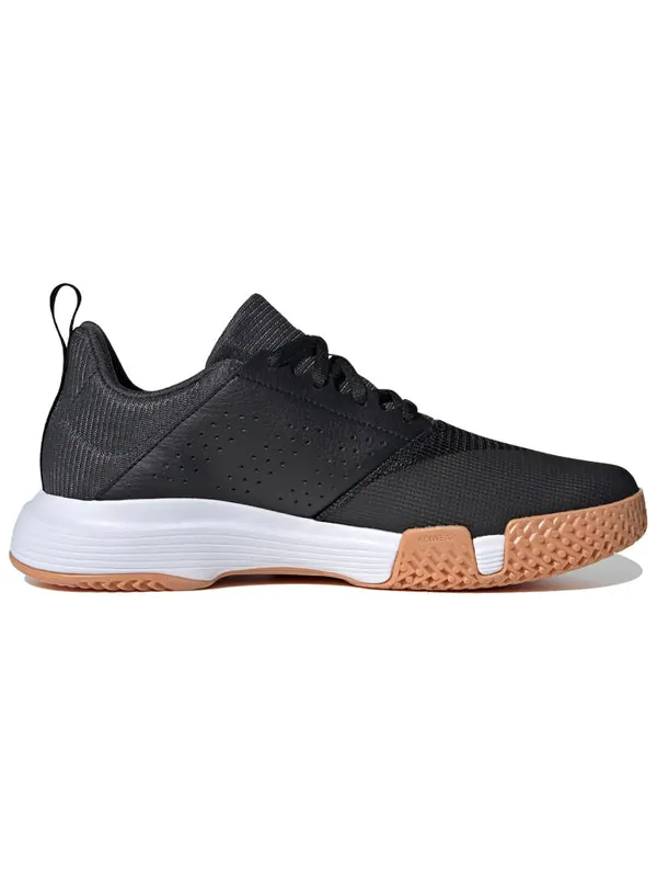 Кроссовки essence indoor black/white Adidas — изображение 2 из 4, черный