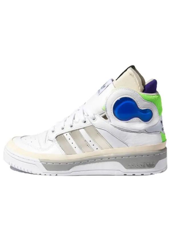 Кроссовки sankuanz x rivalry высокие Adidas — изображение 1 из 4, белый