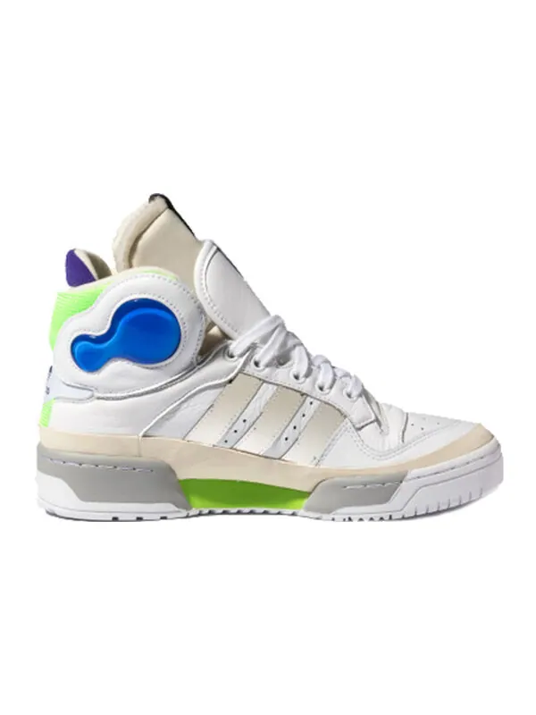 Кроссовки sankuanz x rivalry высокие Adidas — изображение 2 из 4, белый
