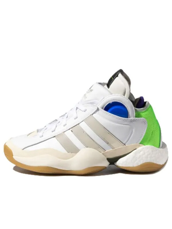 Кроссовки sankuanz x crazy byw Adidas — изображение 1 из 4, белый/зеленый/синий