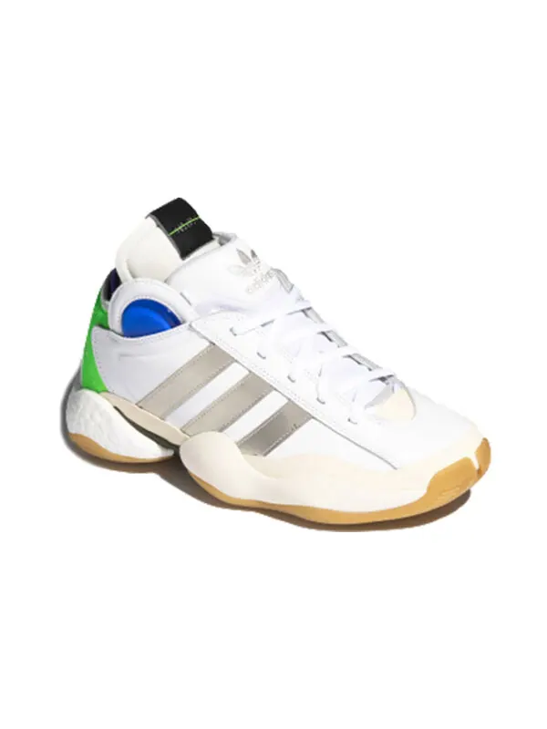 Кроссовки sankuanz x crazy byw Adidas — изображение 3 из 4, белый/зеленый/синий