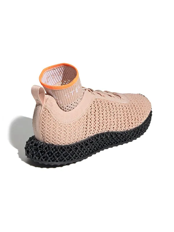 Кроссовки stella mccartney x alphaedge 4d Adidas — изображение 4 из 4, розовый/оранжевый/черный