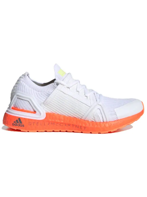 Кроссовки stella mccartney x ultraboost 20 Adidas — изображение 2 из 4, белый/оранжевый