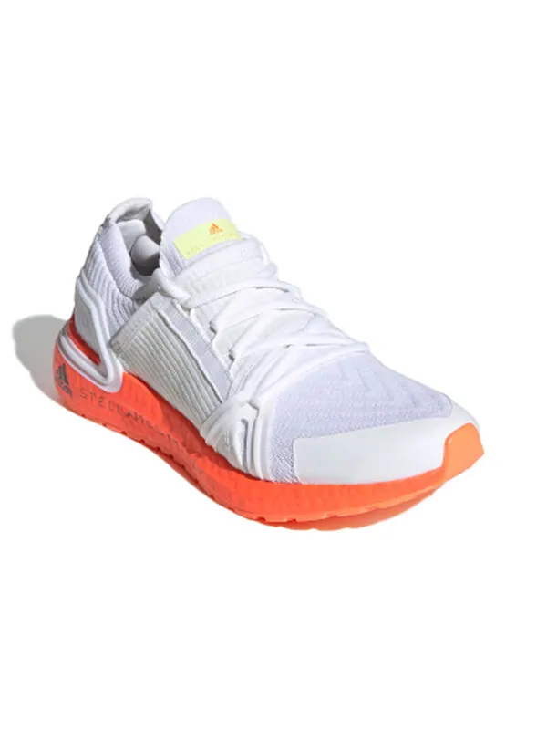 Кроссовки stella mccartney x ultraboost 20 Adidas — изображение 3 из 4, белый/оранжевый