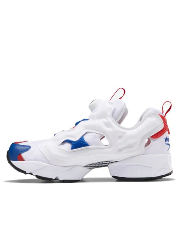 Кроссовки instapump fury 'icons pack - running dual' Reebok — изображение 1 из 4, белый/синий