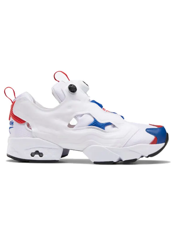 Кроссовки instapump fury 'icons pack - running dual' Reebok — изображение 2 из 4, белый/синий