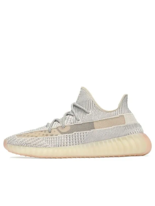 Кроссовки Boost 350 v2 Adidas Yeezy — изображение 1 из 4, серый/кремовый