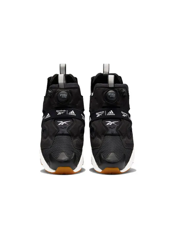 Кроссовки instapump fury x boost 'black gum' Reebok — изображение 4 из 4, черный/белый