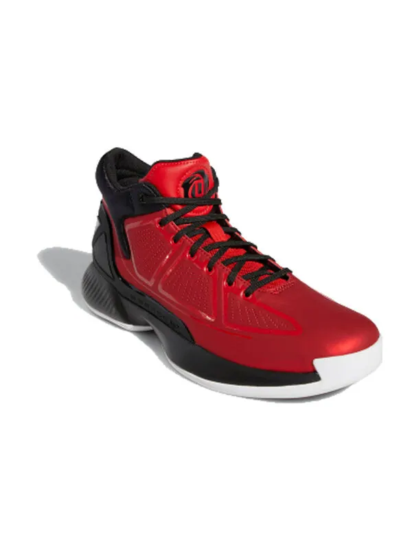 Кроссовки d rose 10 красные Adidas — изображение 2 из 4, черный/красный
