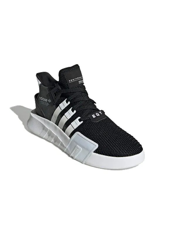 Кроссовки оригиналы eqt bask adv Adidas — изображение 2 из 4, черный/белый