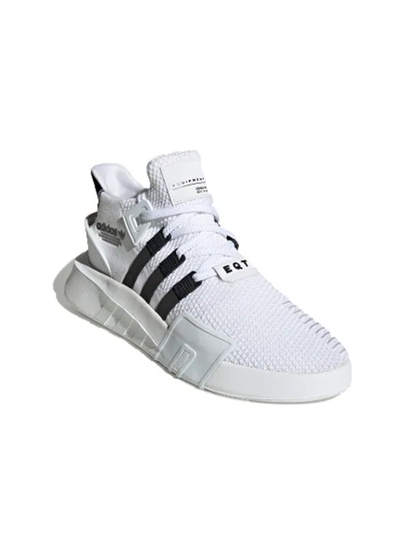 Кроссовки оригиналы eqt bask adv Adidas — изображение 2 из 4, черный/белый