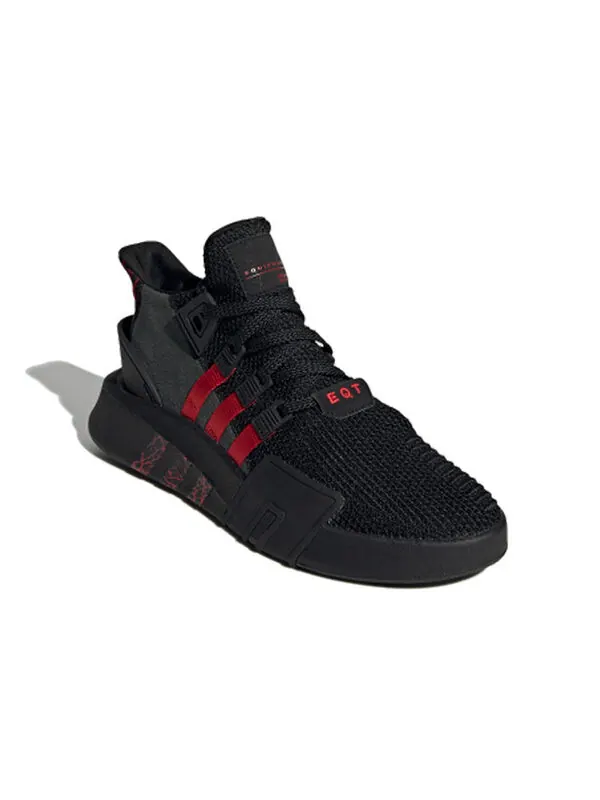 Кроссовки оригиналы eqt bask adv 80 Adidas — изображение 2 из 4, черный/красный