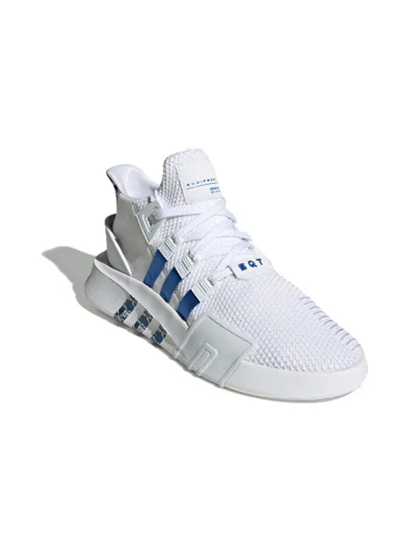 Кроссовки оригиналы eqt bask adv Adidas — изображение 2 из 4, белый/синий