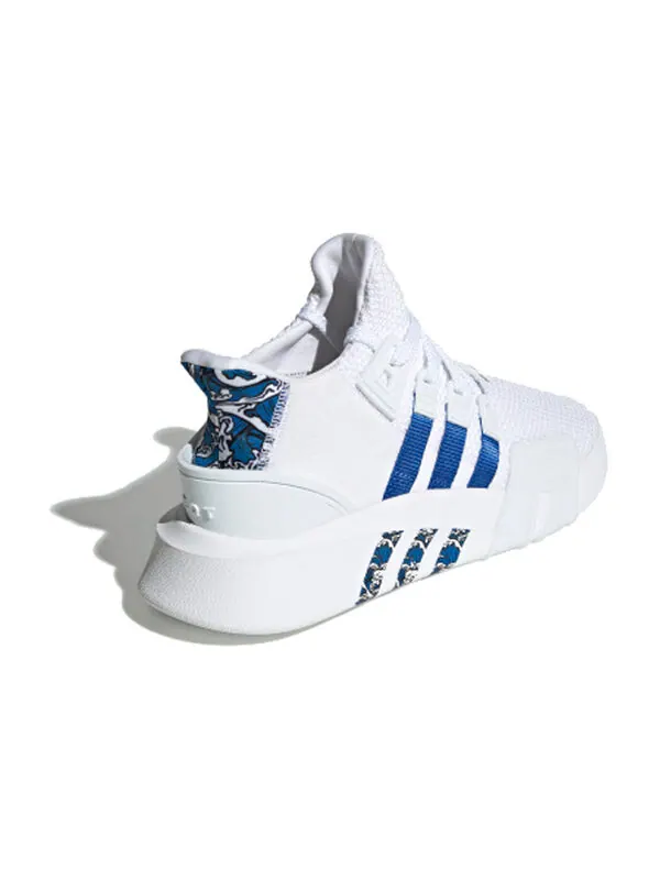 Кроссовки оригиналы eqt bask adv Adidas — изображение 3 из 4, белый/синий
