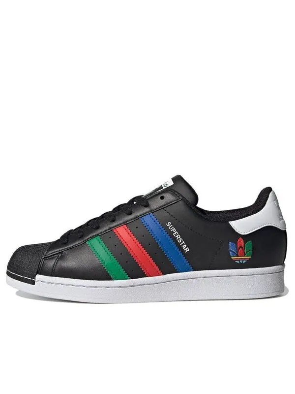 Кроссовки оригиналы суперзвезда Adidas — изображение 1 из 4, черный/белый